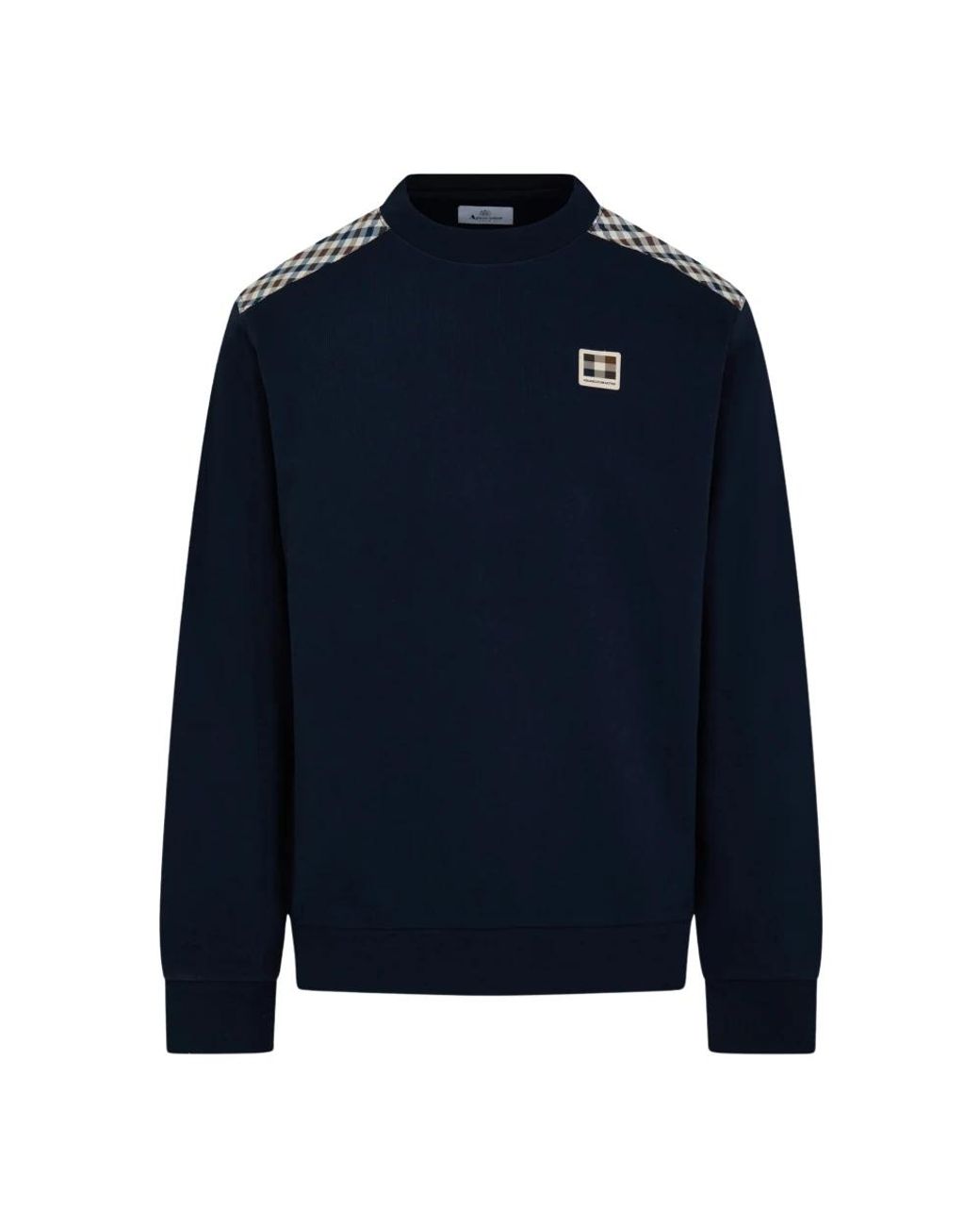 Aquascutum Blue Sweatshirts for men