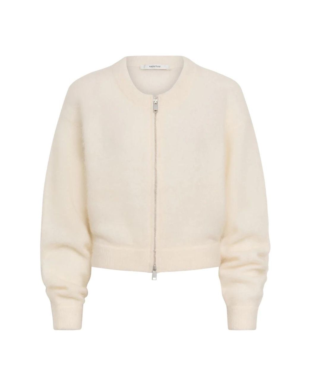 Gestuz Gebreid Vest in het White