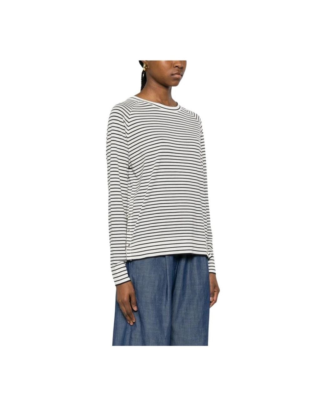 Herno Gray Round-Neck Knitwear