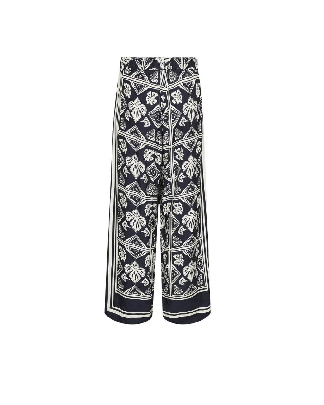 Mos Mosh Black Wide Trousers