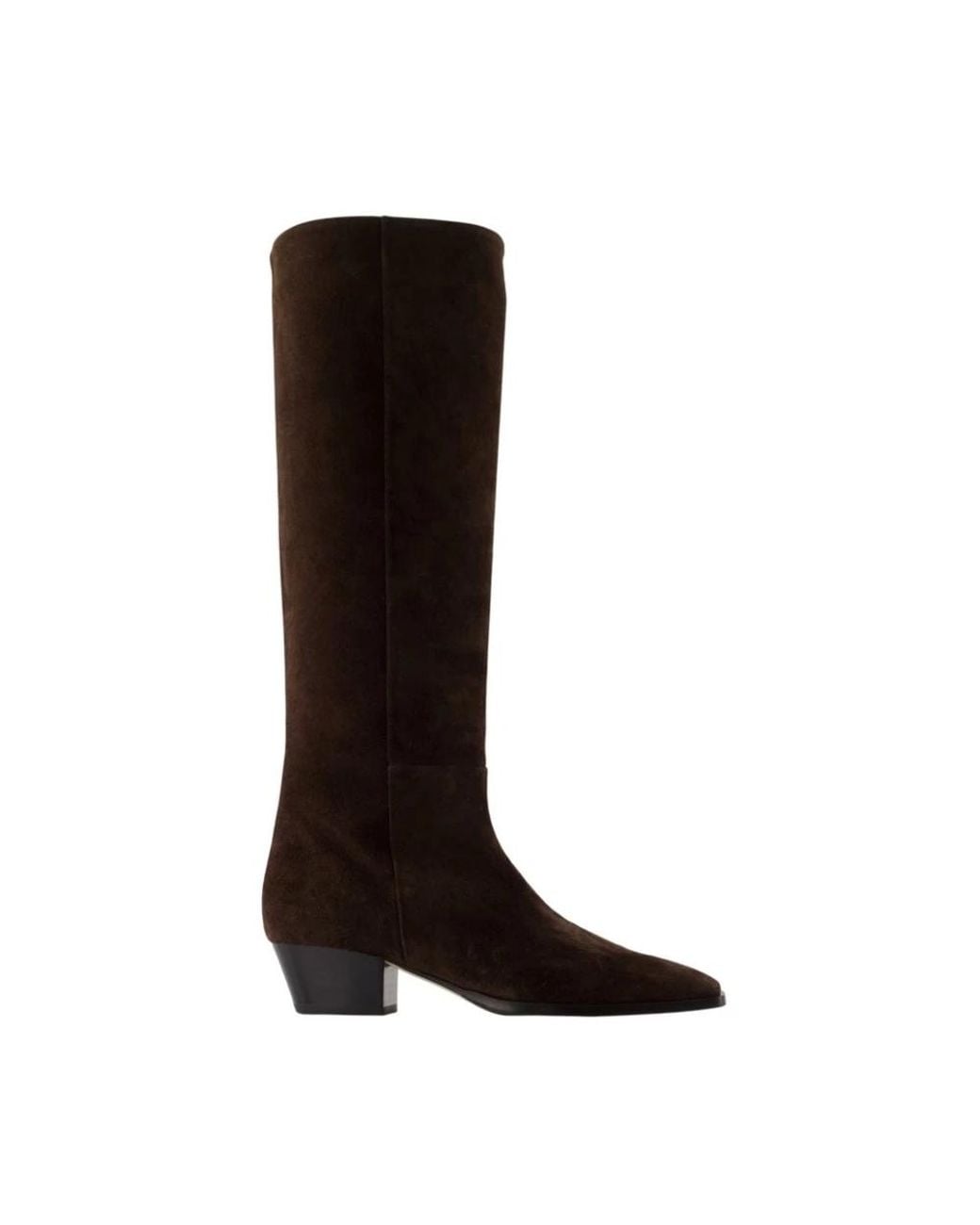 Aeyde Brown Over-The-Knee Boots
