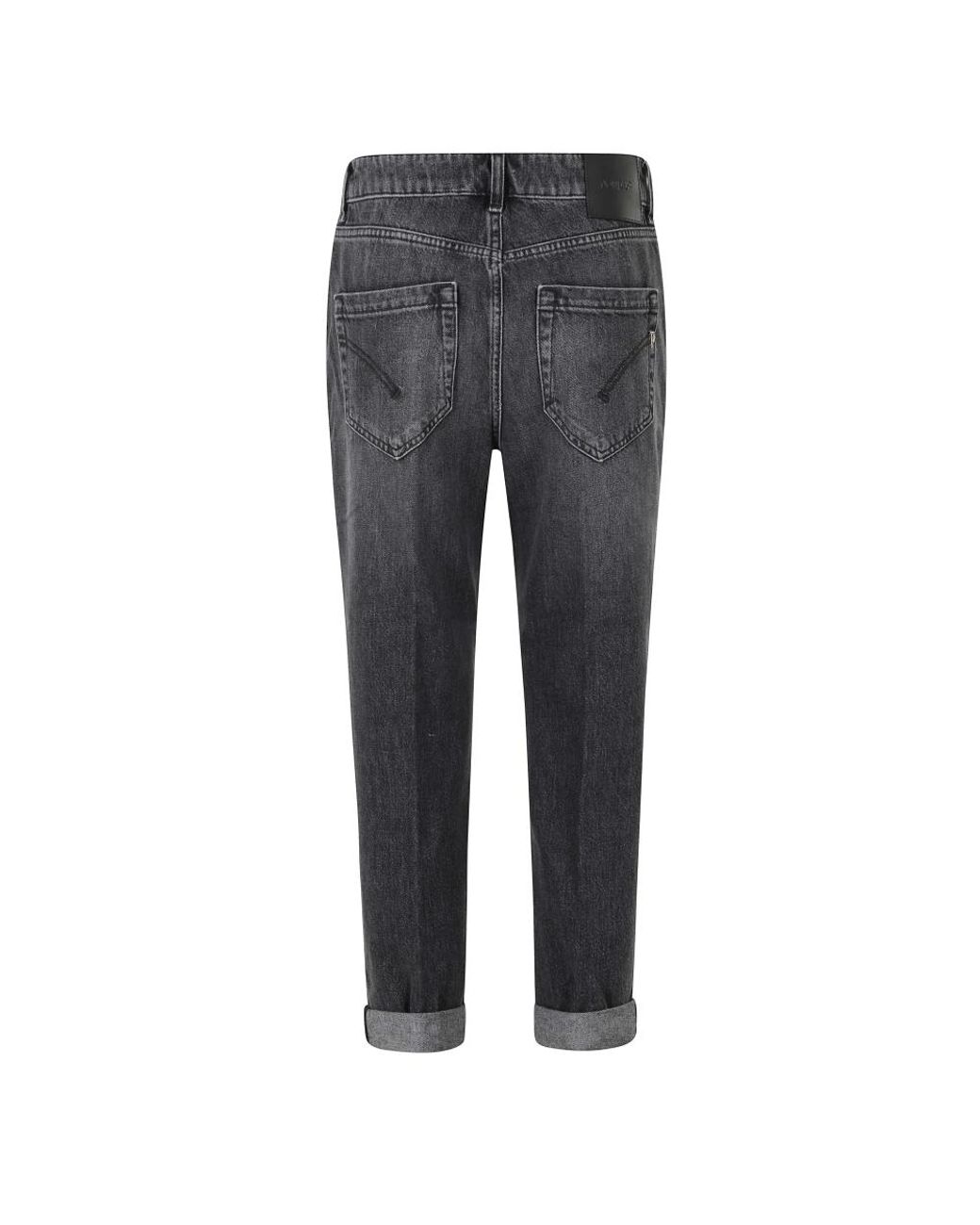 Dondup Gray Cropped Jeans