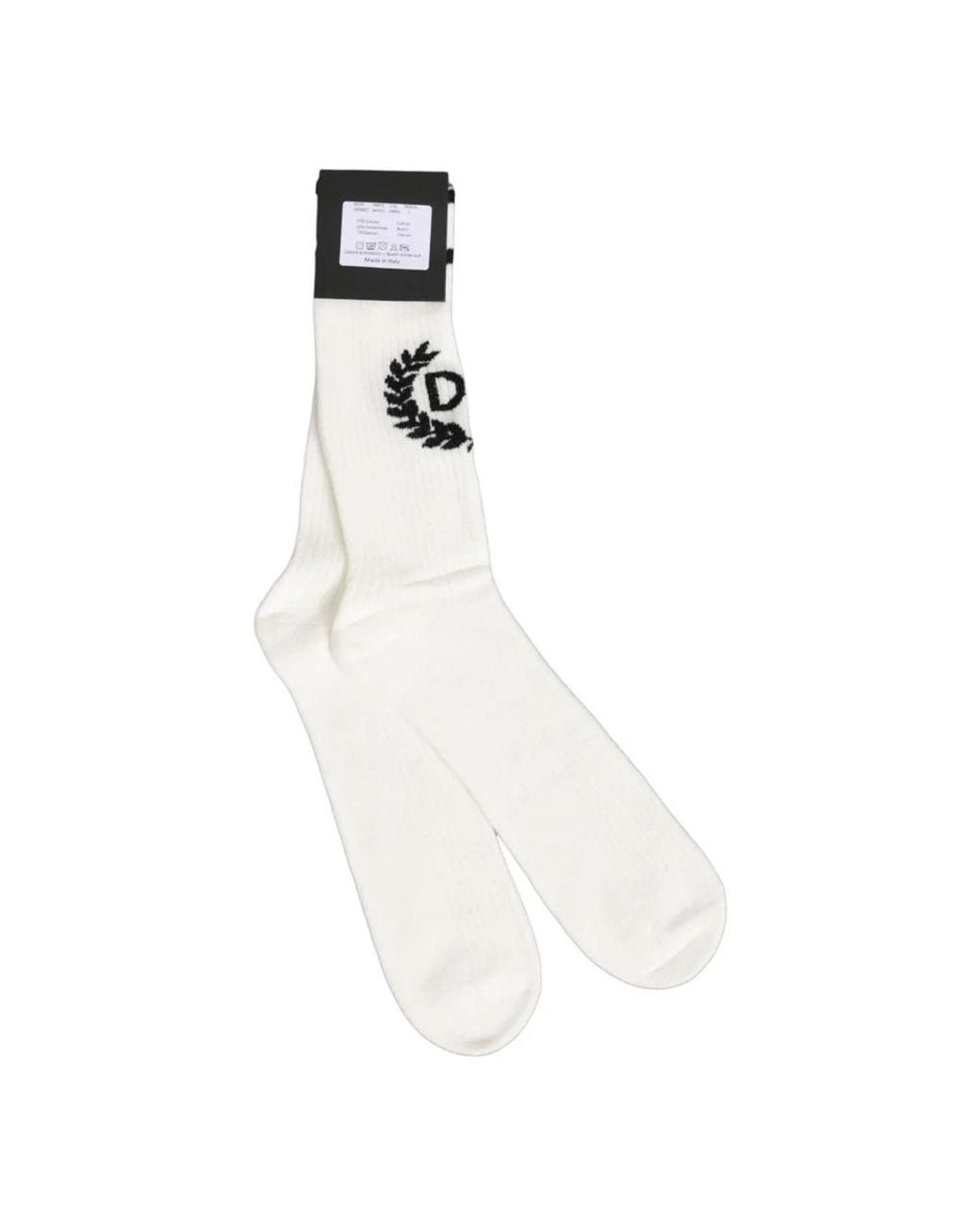 Dolce & Gabbana White Socks