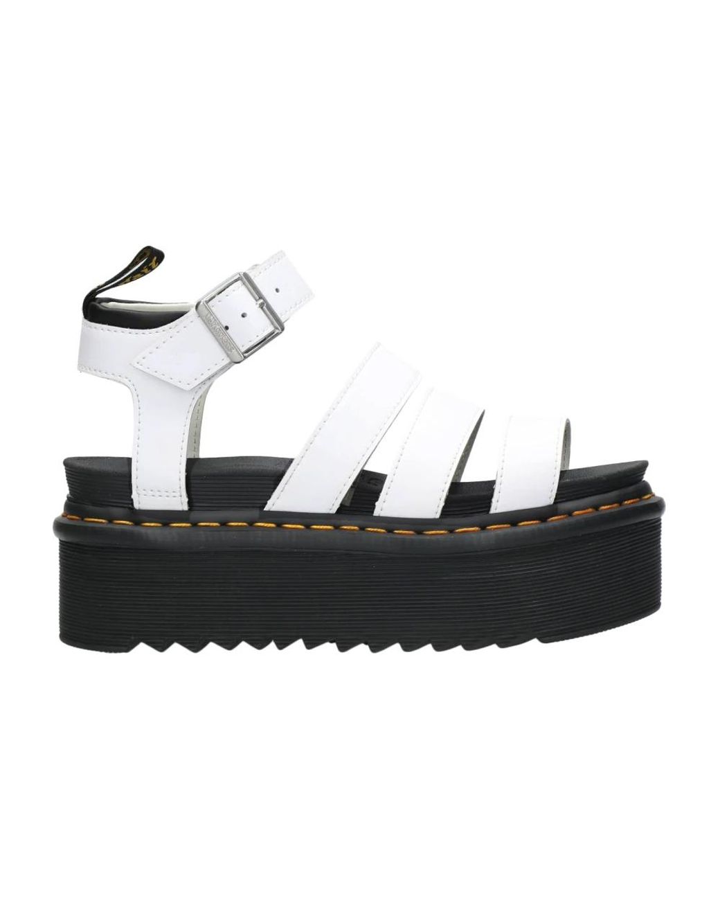 Dr. Martens Black Flat Sandals