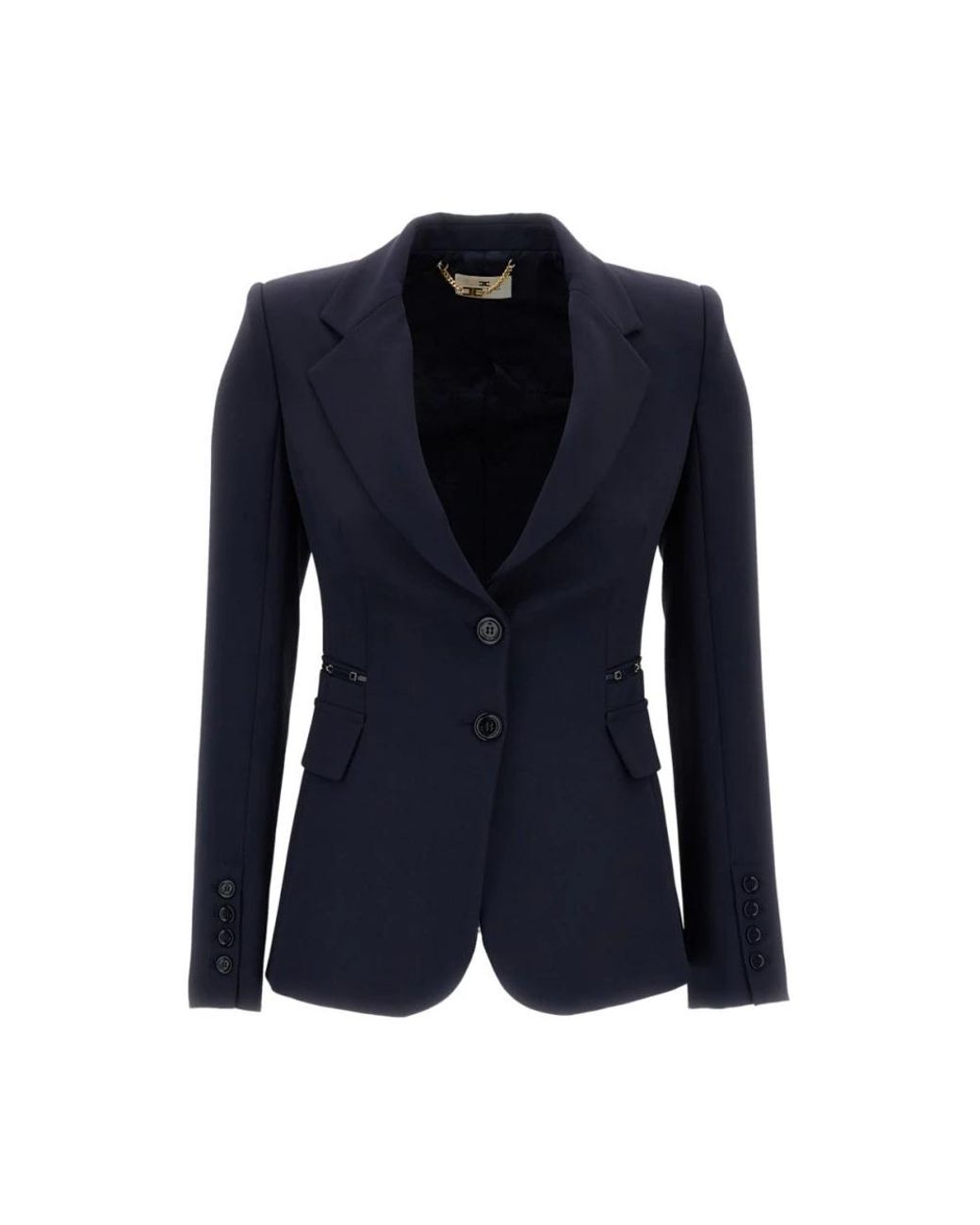 Elisabetta Franchi Blue Blazers