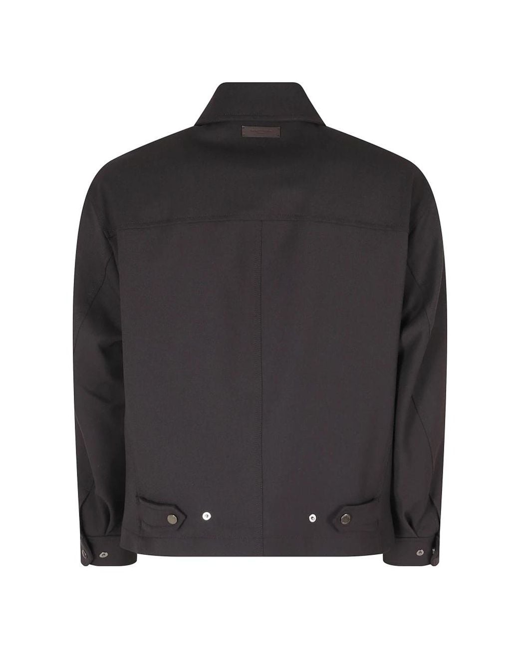Paolo Pecora Black Light Jackets for men