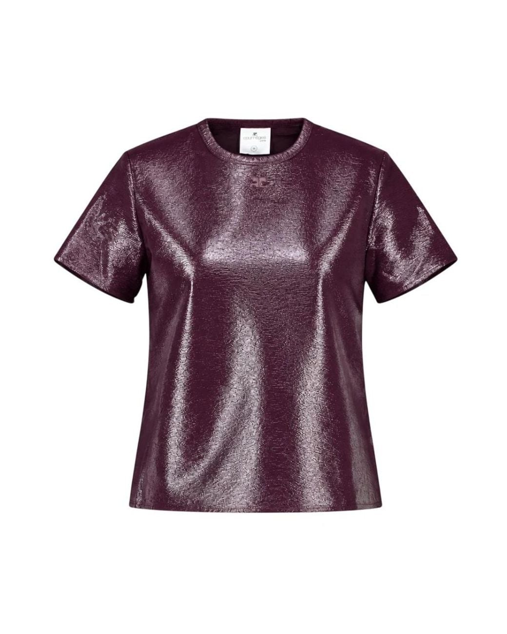 Courreges Purple T-Shirts