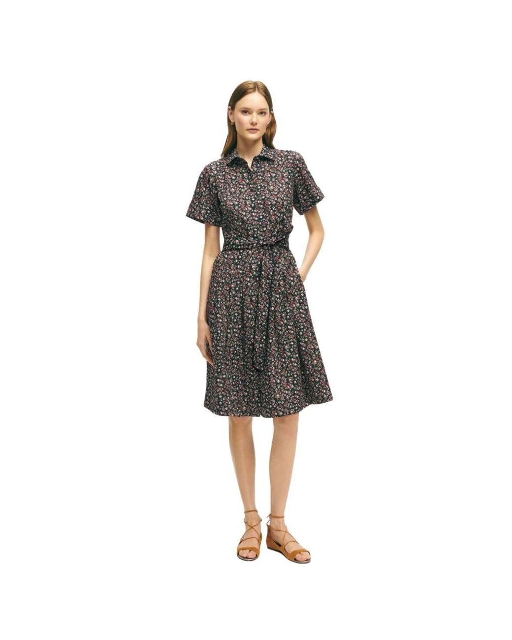 Brooks Brothers Black Midi Dresses