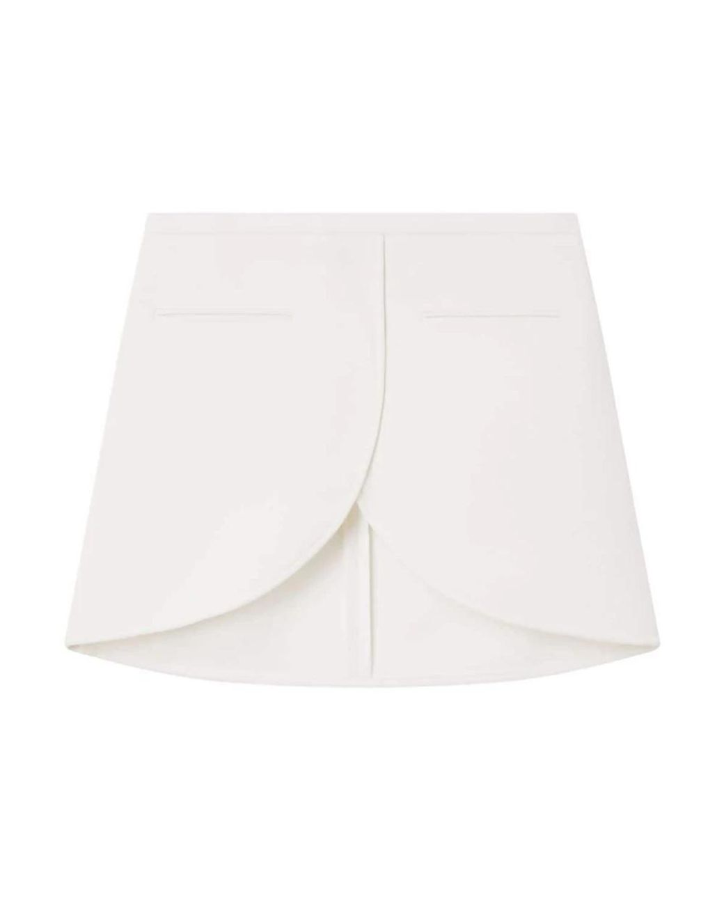Courreges White Short Skirts