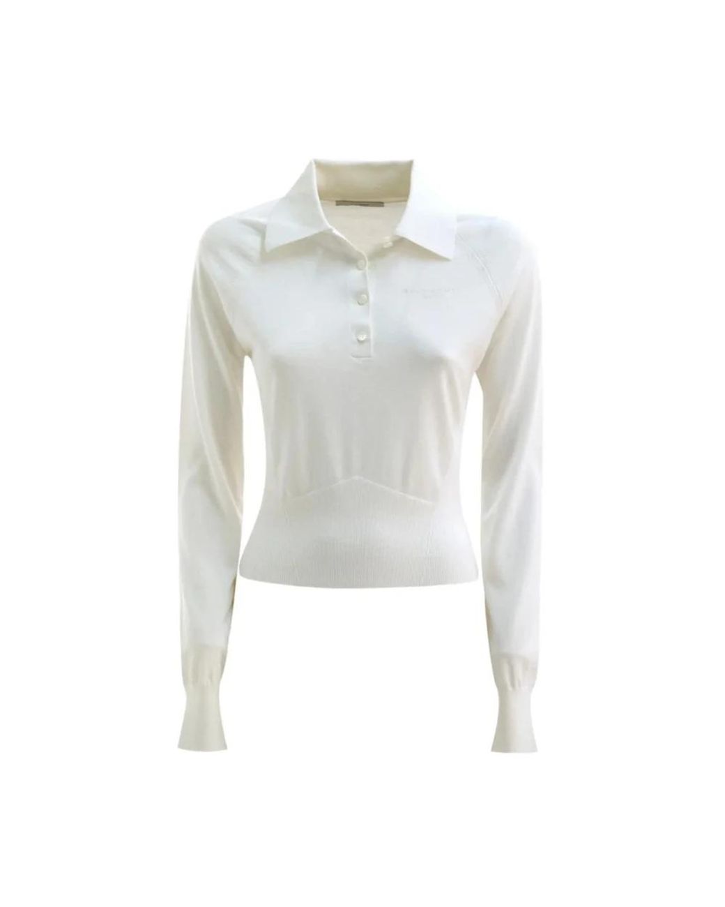 Givenchy White Polo Shirts
