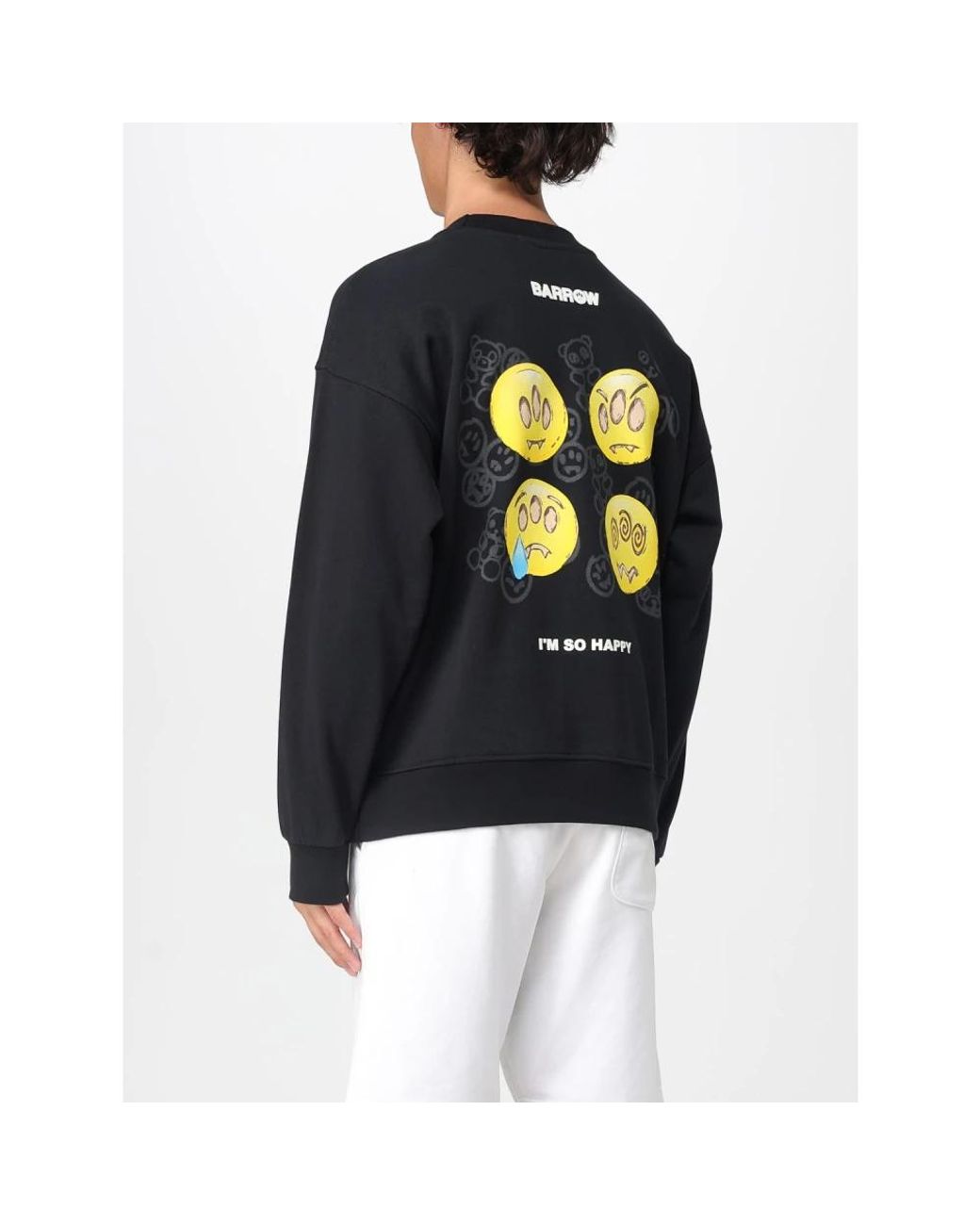 Barrow Black Sweatshirts for men