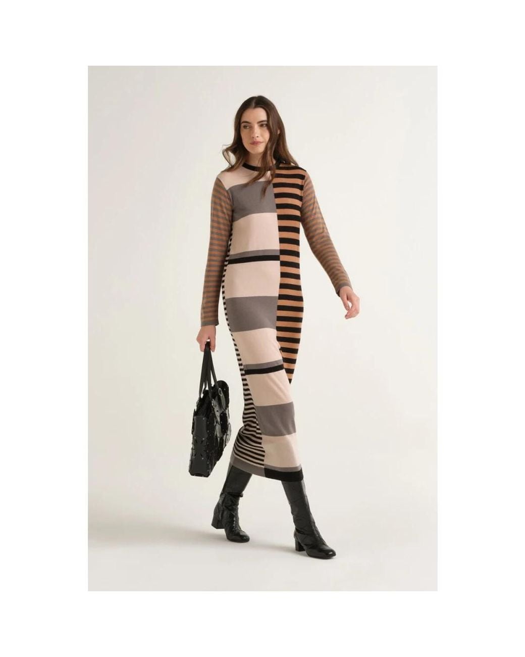 Maliparmi Natural Midi Dresses