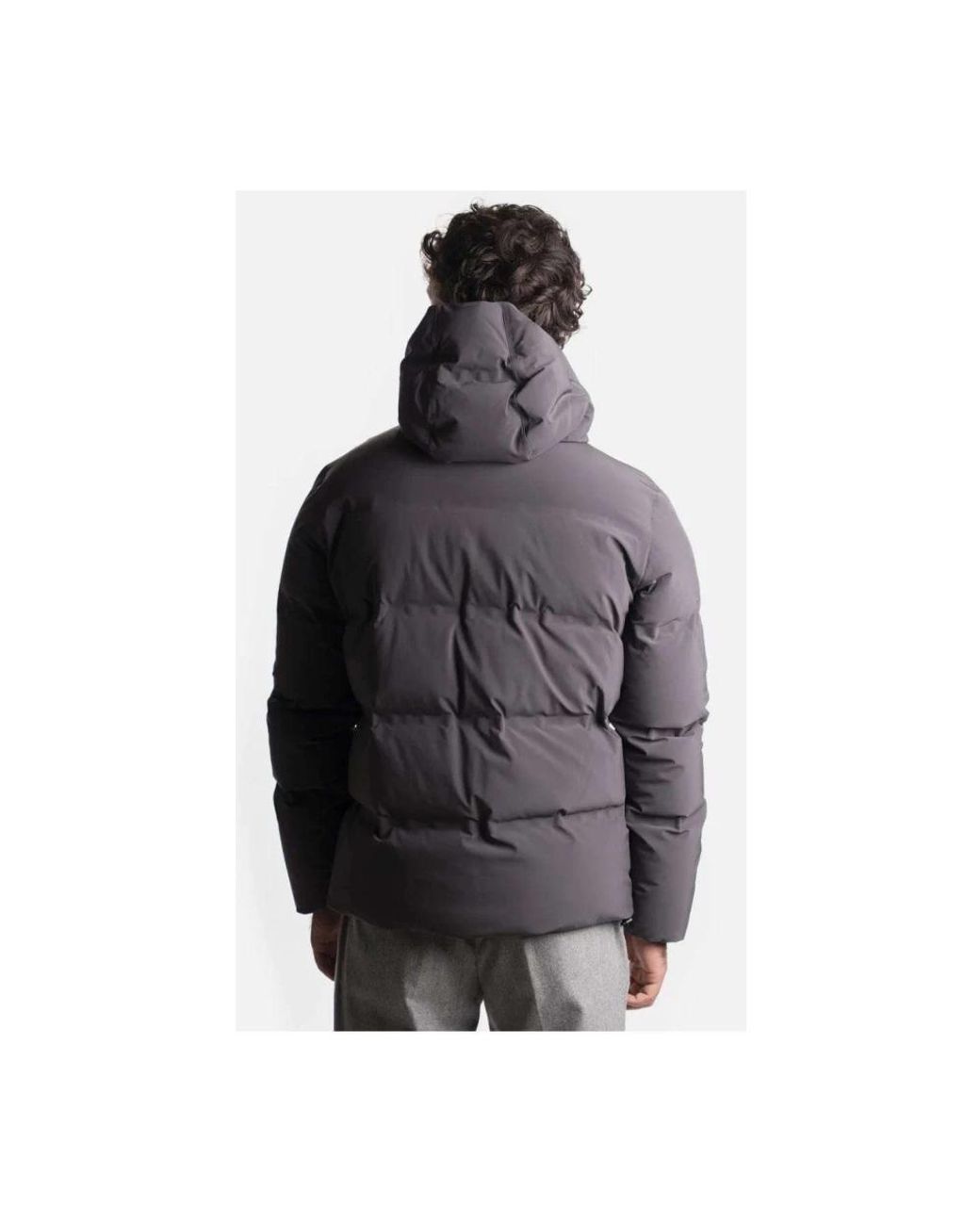 Down Jackets Herno pour homme en coloris Gray