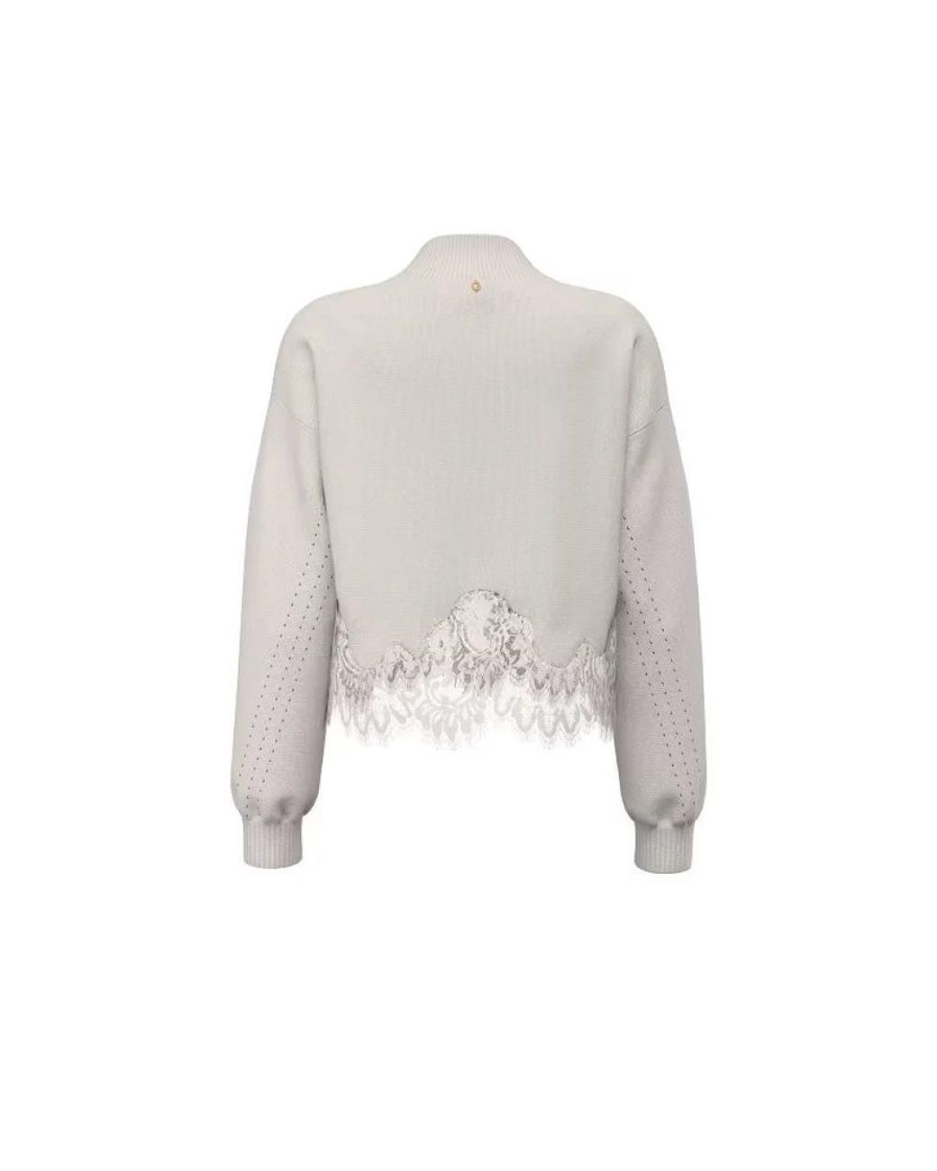 Guess Gray Round-Neck Knitwear