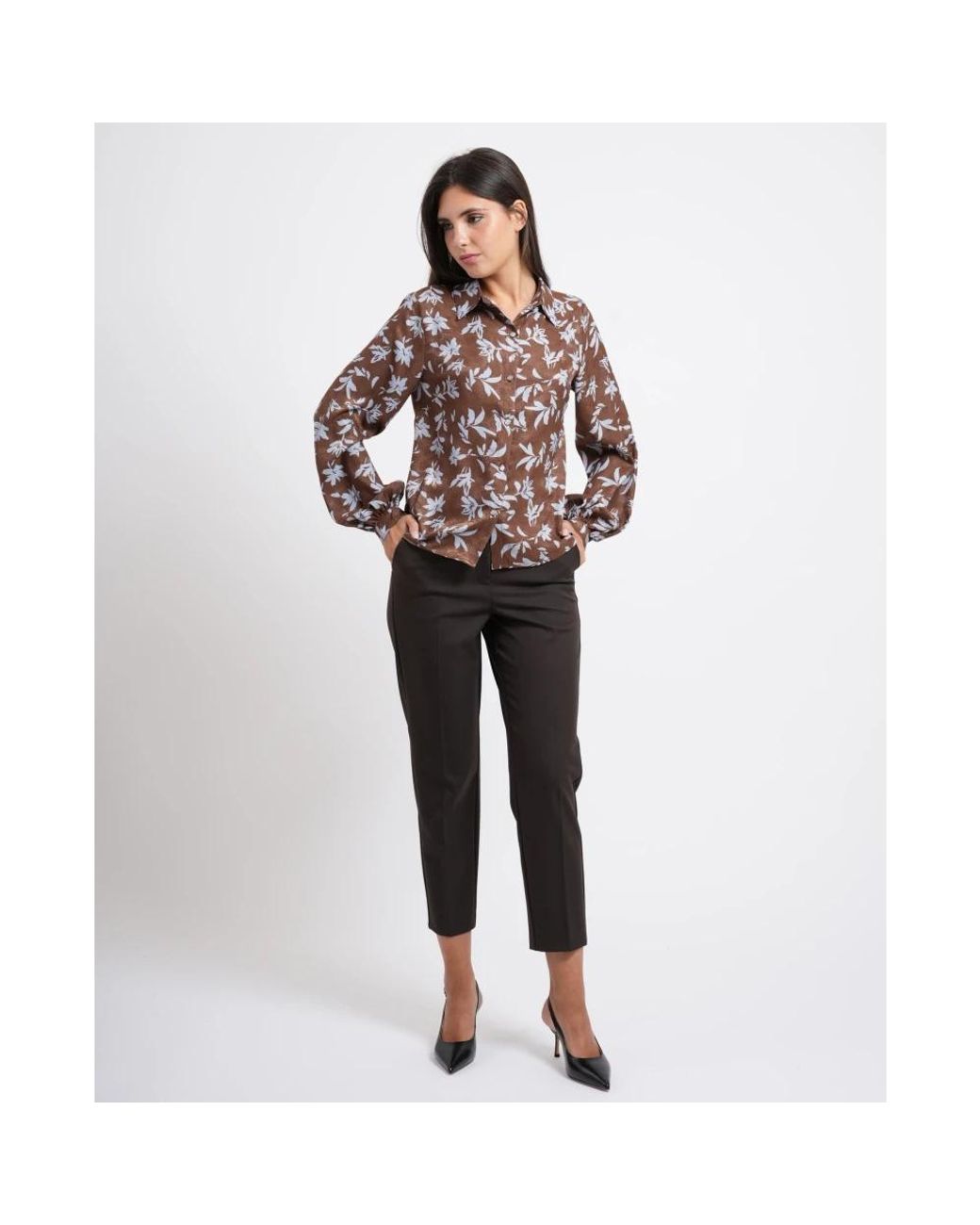 Fracomina Brown Shirts