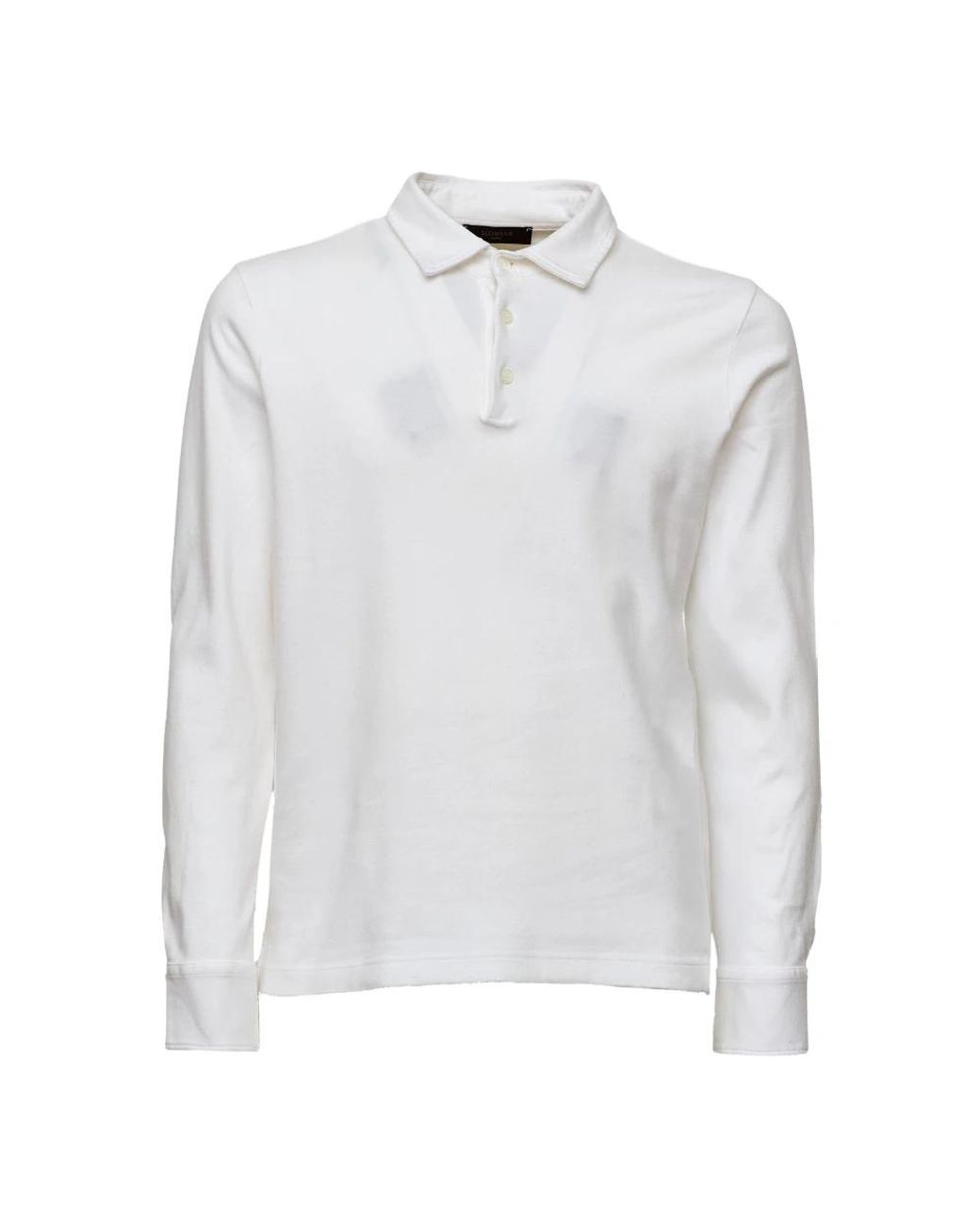 Zanone White Polo Shirts for men