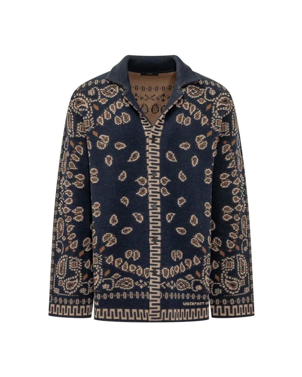 Alanui Bandana Jacq Shirt in het Black voor heren