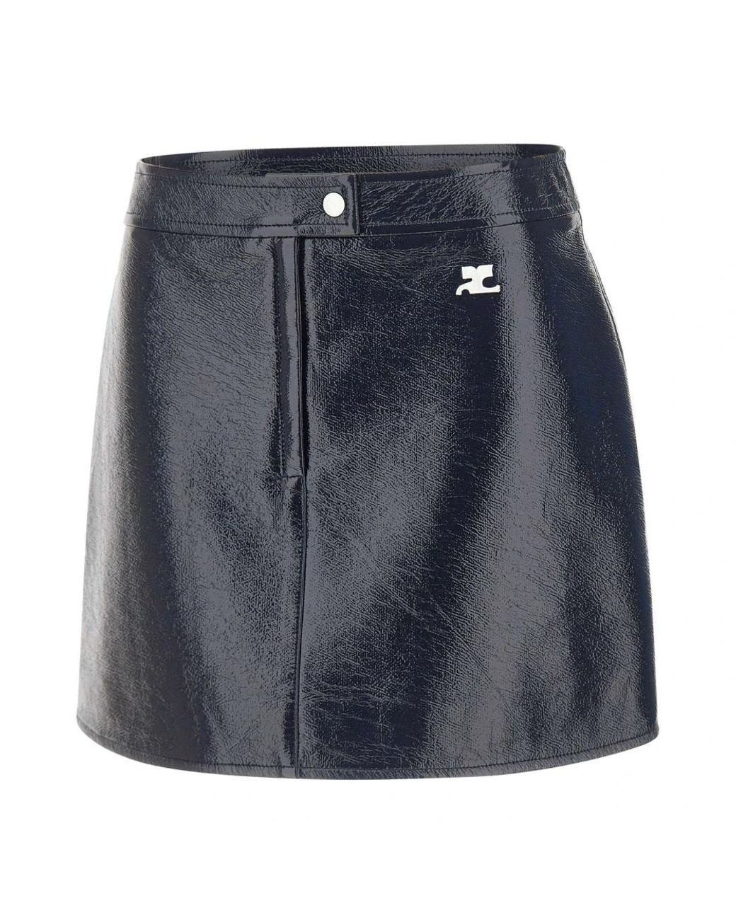 Courreges Blue Short Skirts