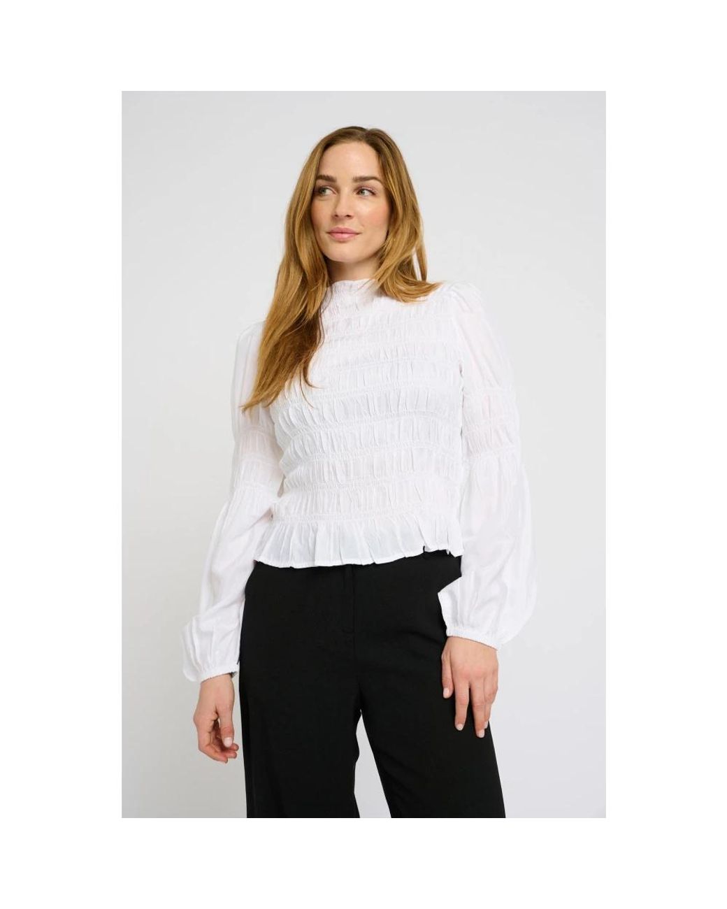 Blouses di Cream in White