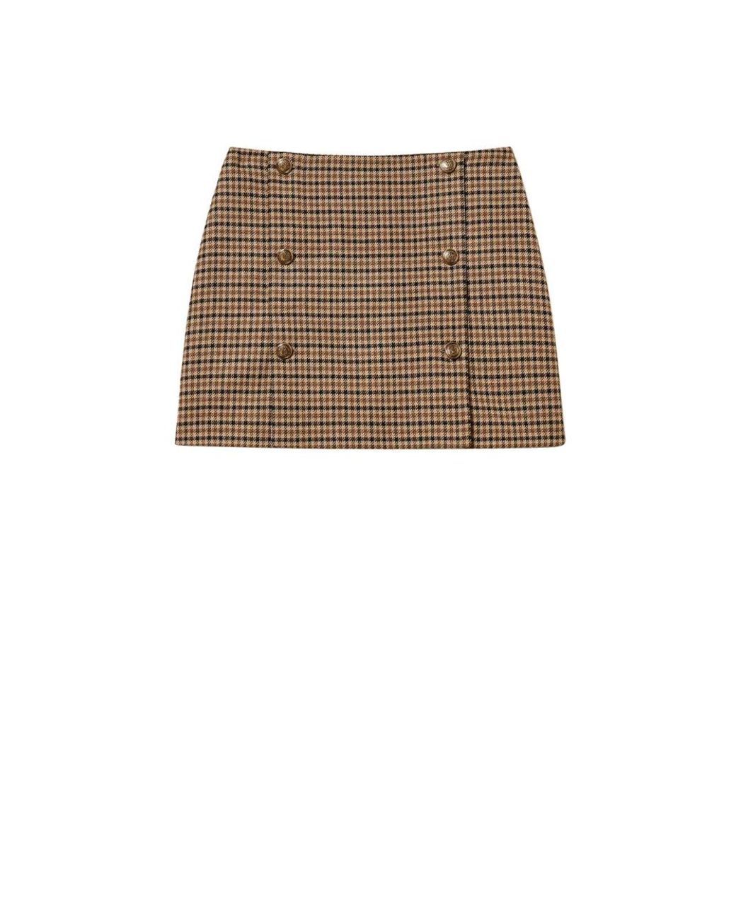 Twinset Natural Short Skirts