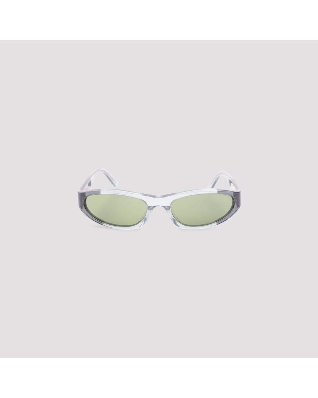 Marni White Yozamei Acetate Sunglasses