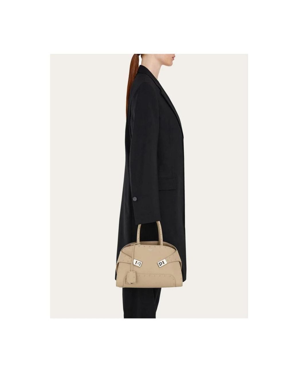 Ferragamo Natural Handbags