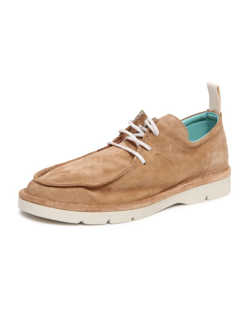 Pànchic Brown Laced Shoes for men
