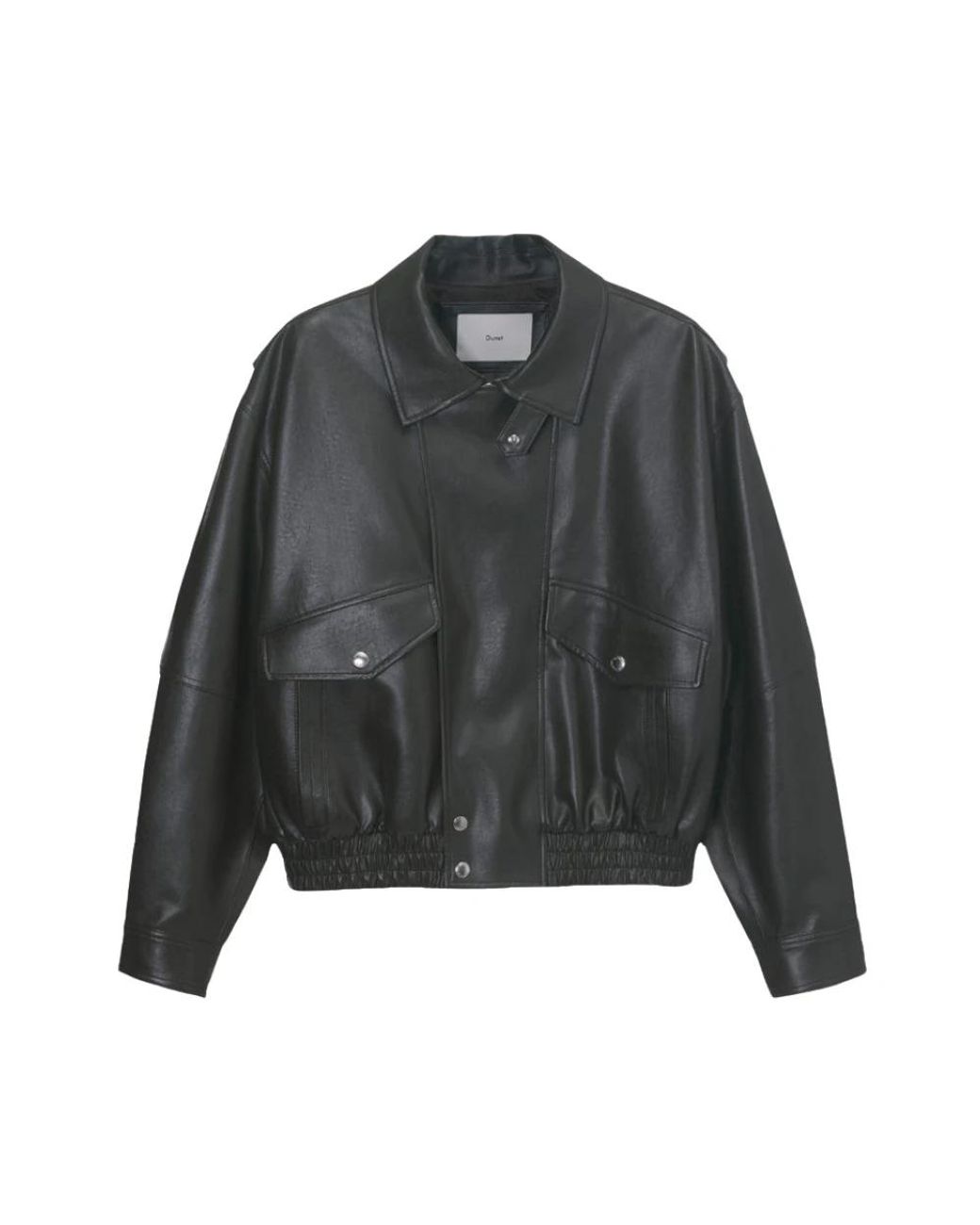 DUNST Gray Leather Jackets