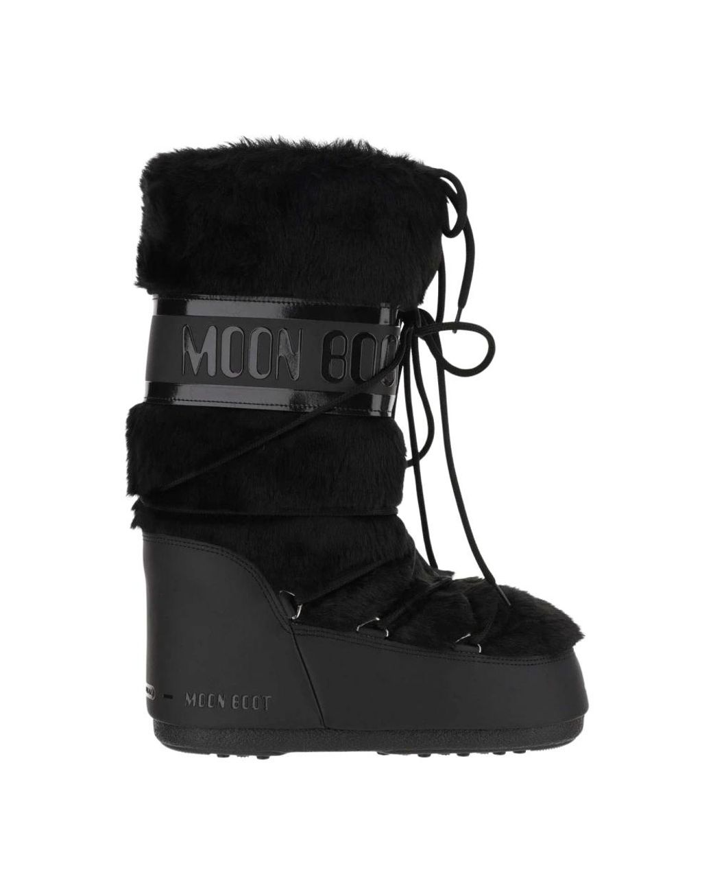 Moon Boot Black Winter Boots