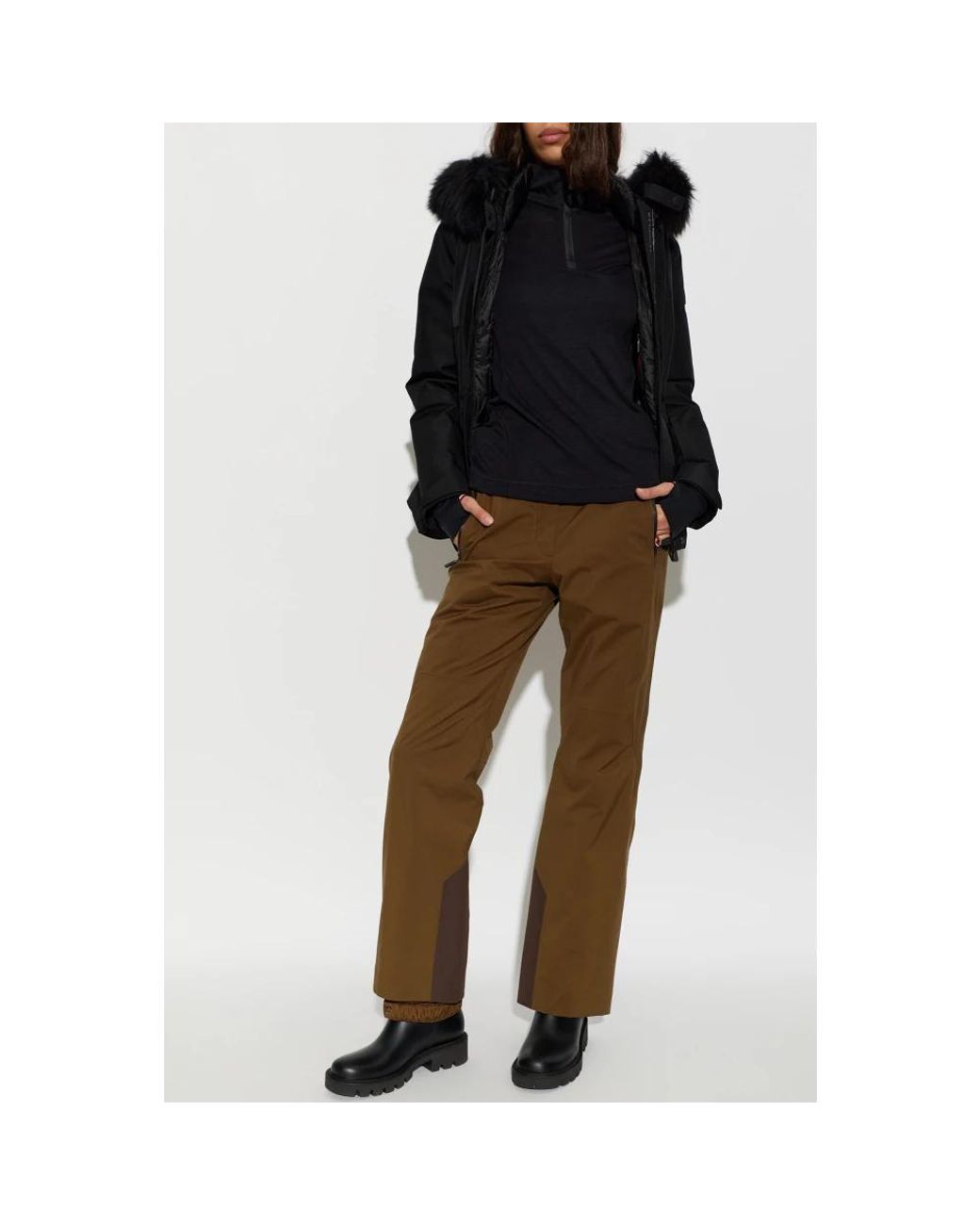 Down Jackets Moncler en coloris Black