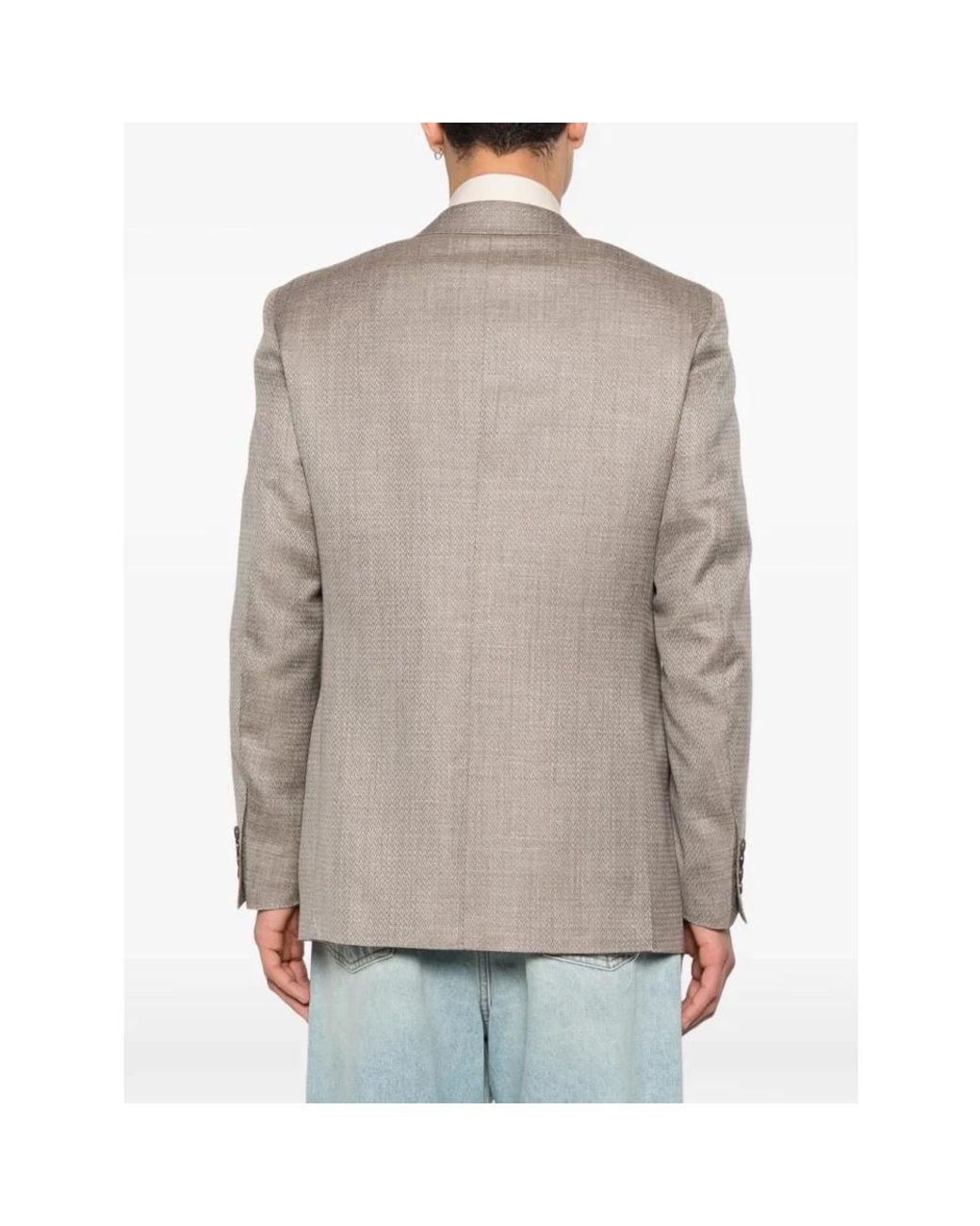 Canali Gray Blazers for men