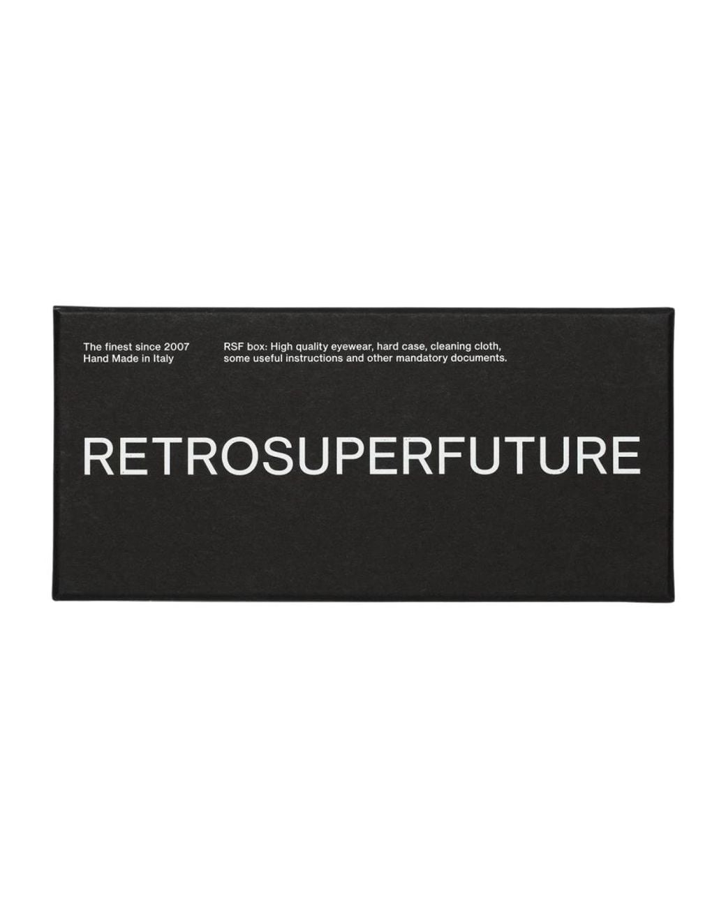 Retrosuperfuture Black Sunglasses