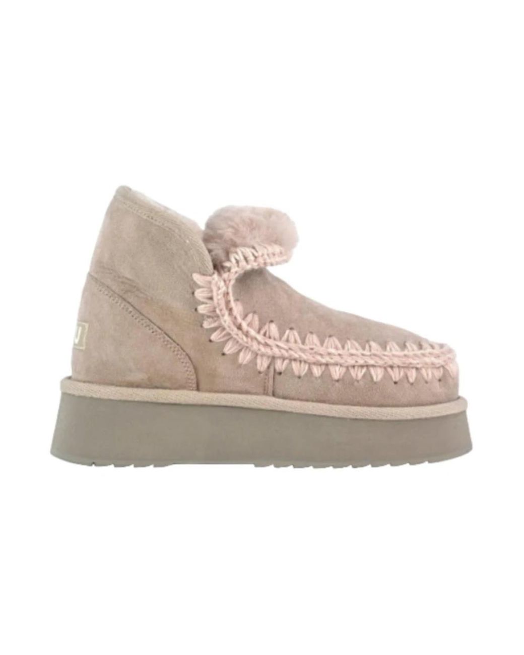 Mou Gray Winter Boots