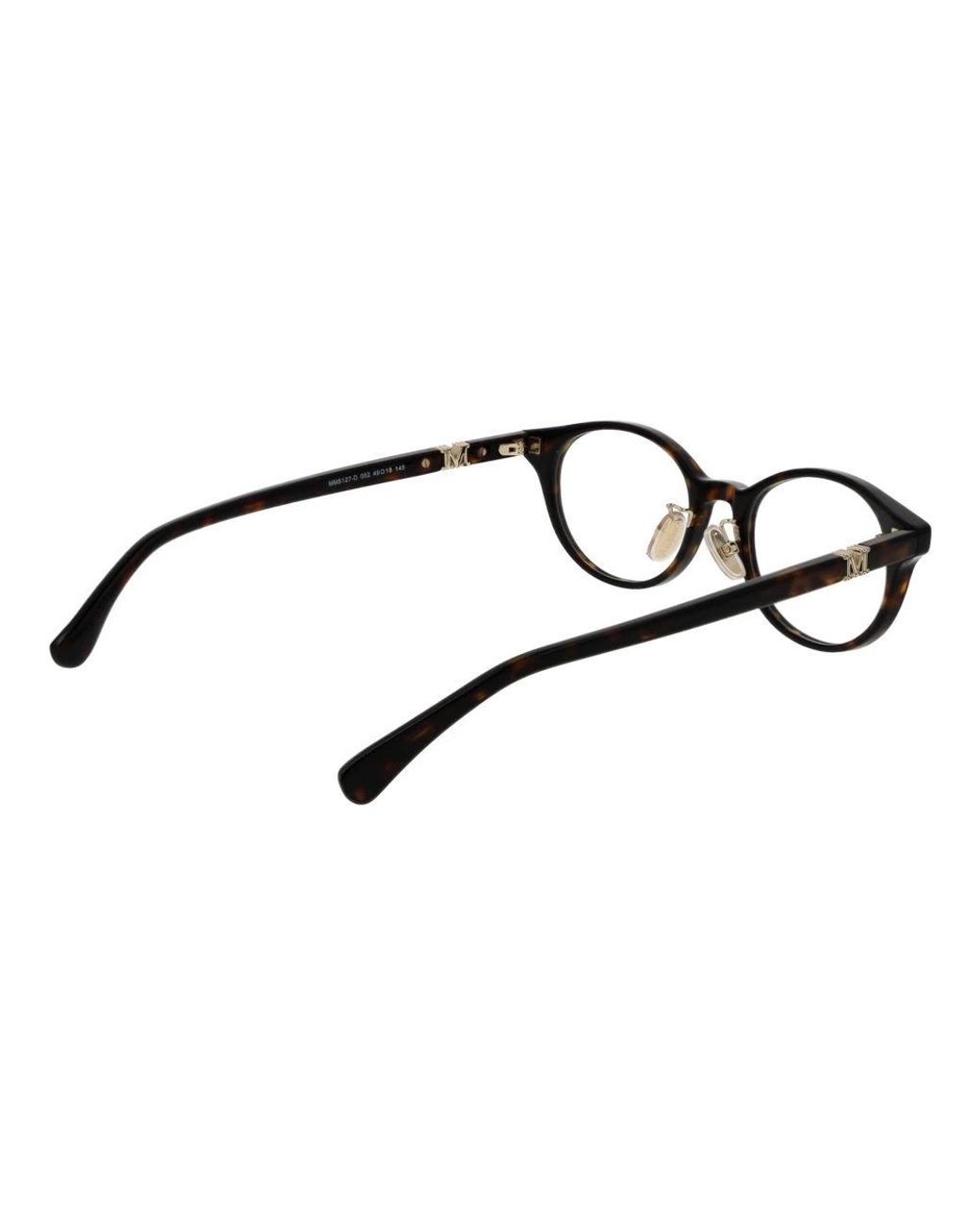 Glasses Max Mara de color Black