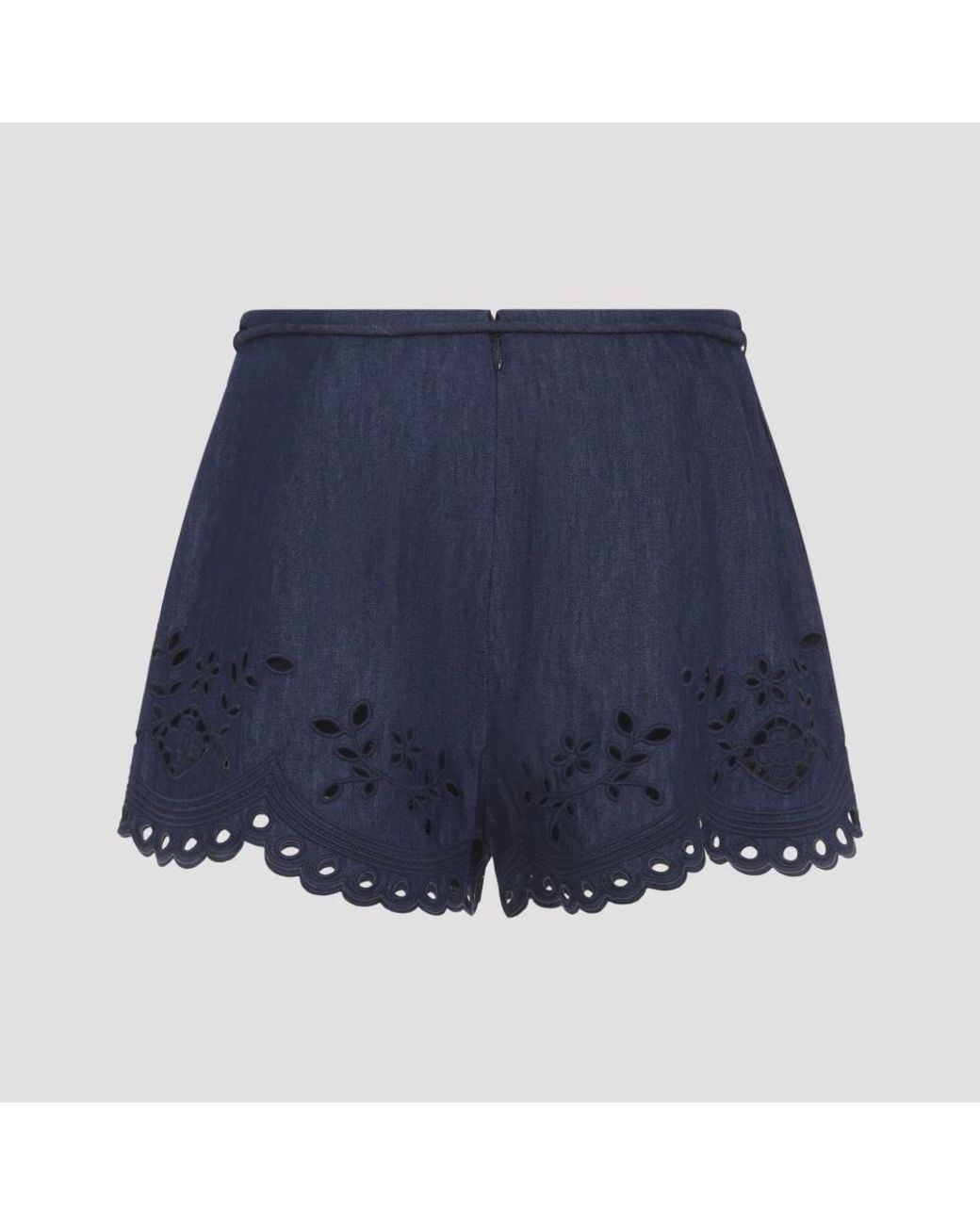 Zimmermann Blue Short Shorts