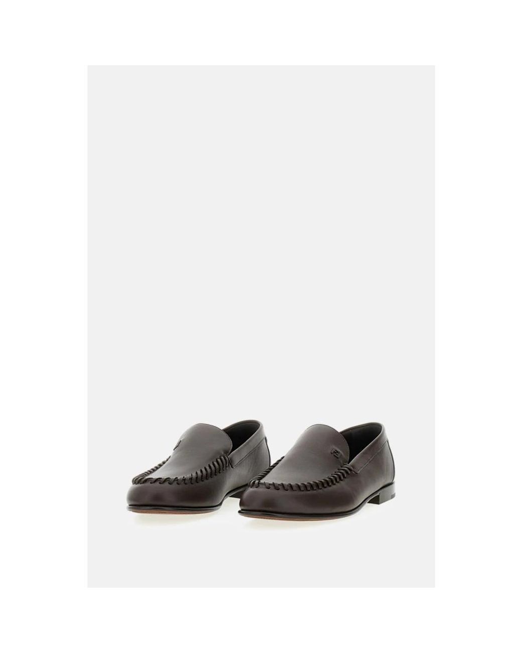 Fendi Brown Loafers for men
