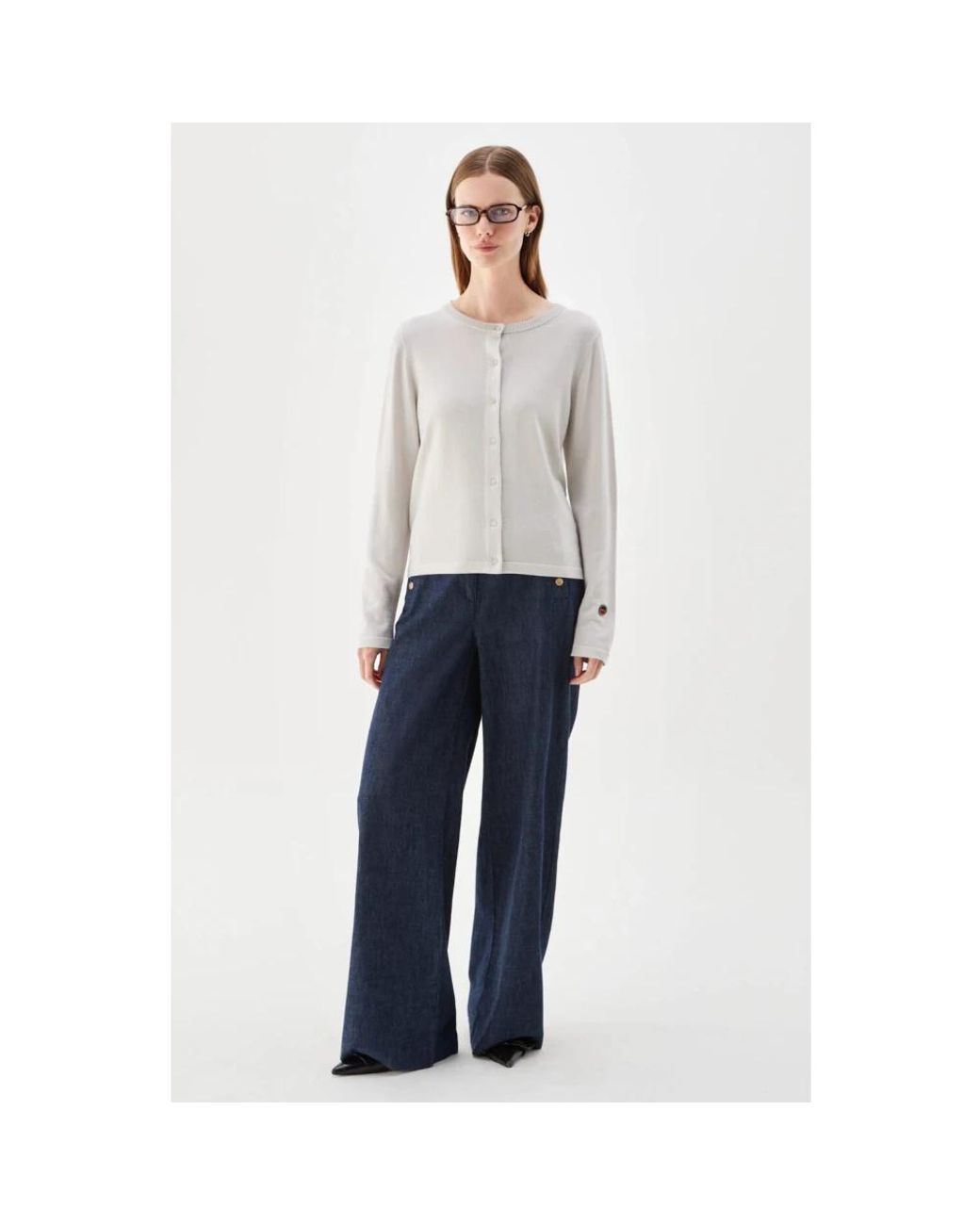 Cardigans BUSNEL en coloris Gray