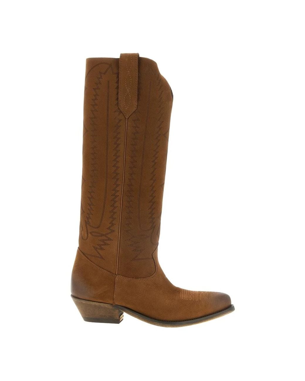 Golden Goose Deluxe Brand Brown Cowboy & Biker Boots
