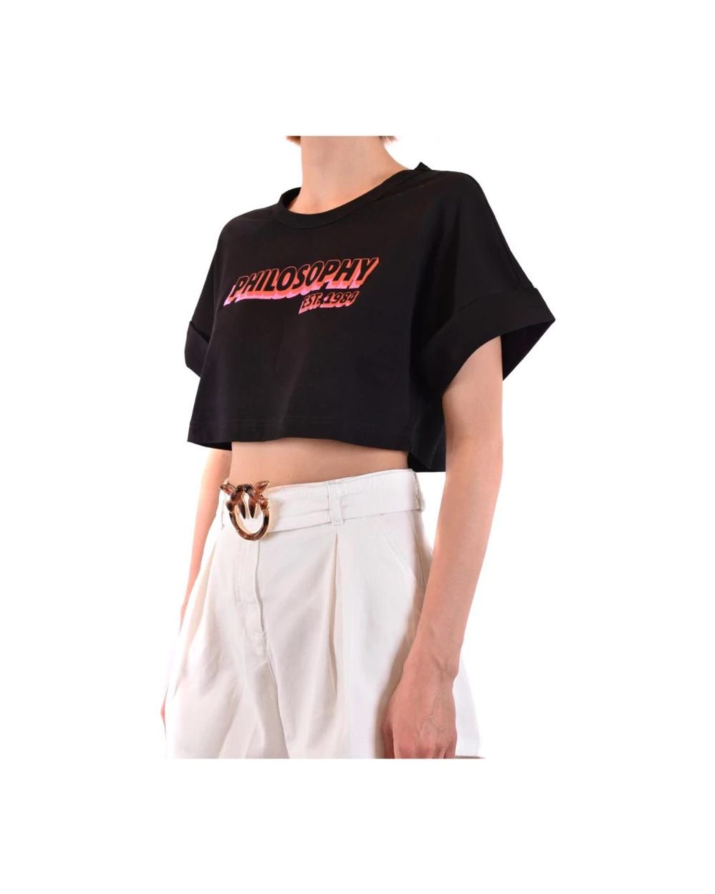 Philosophy Di Lorenzo Serafini Black T-Shirts