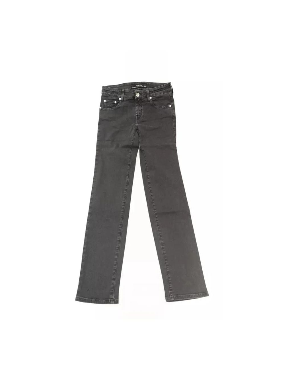 Jacob Cohen Gray Slim-Fit Jeans