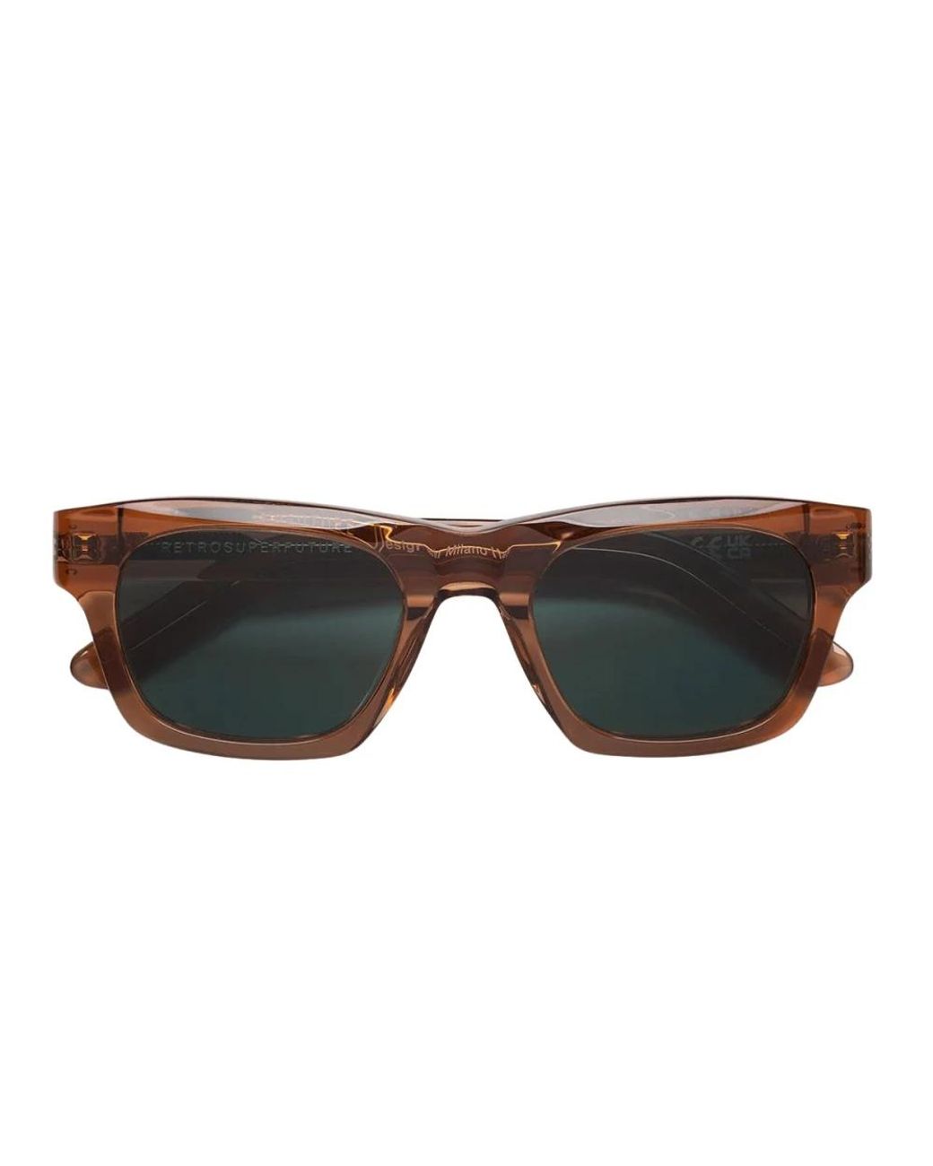 Retrosuperfuture Brown Sintesi Sonnenbrille