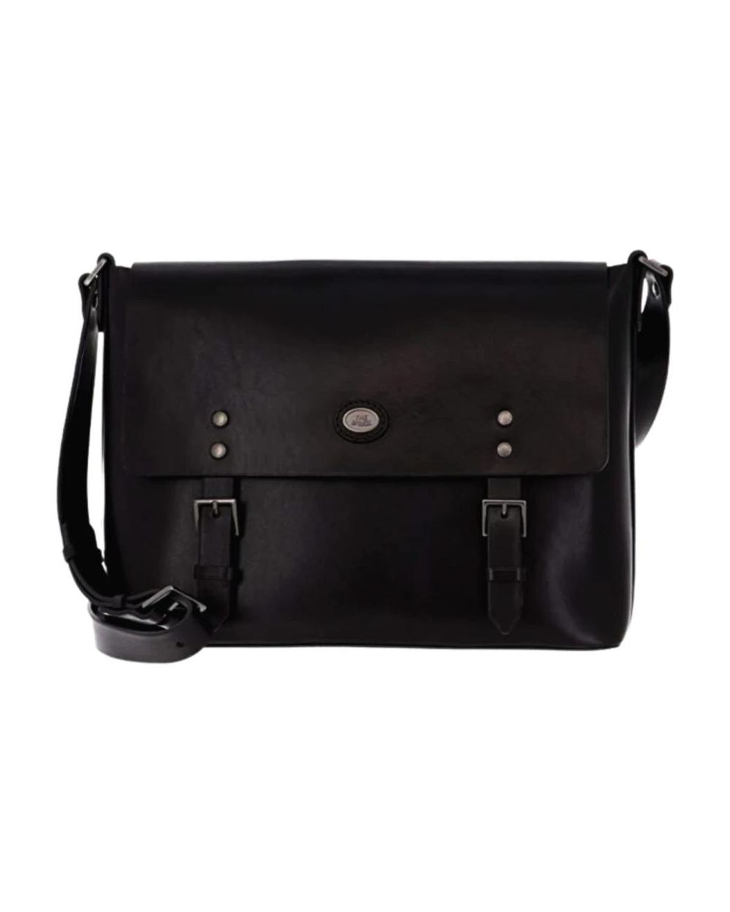 The Bridge Black Cross Body Bags for men