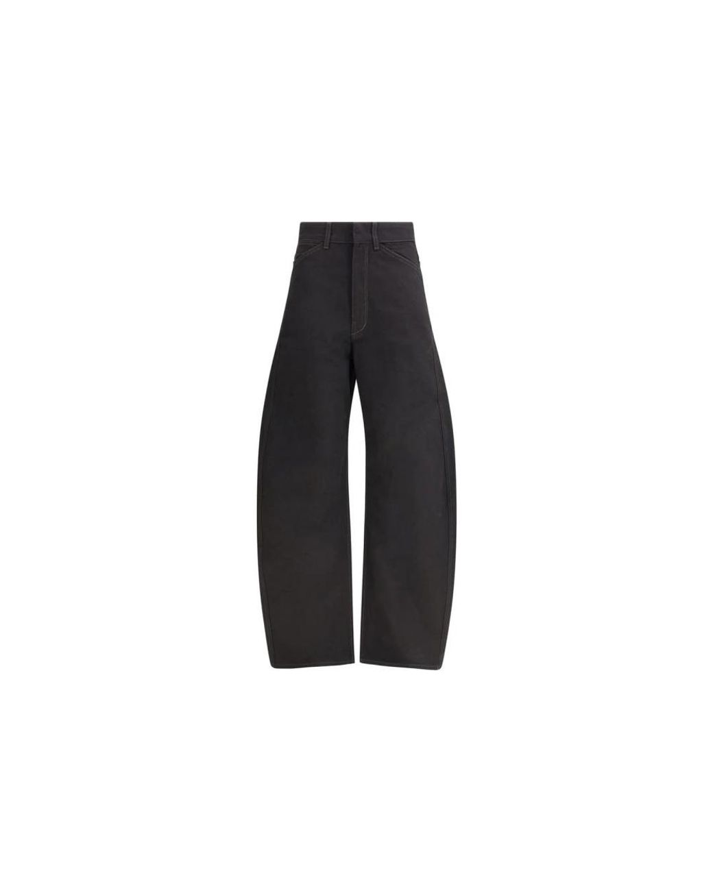 Lemaire Black Loose Fit Jeans