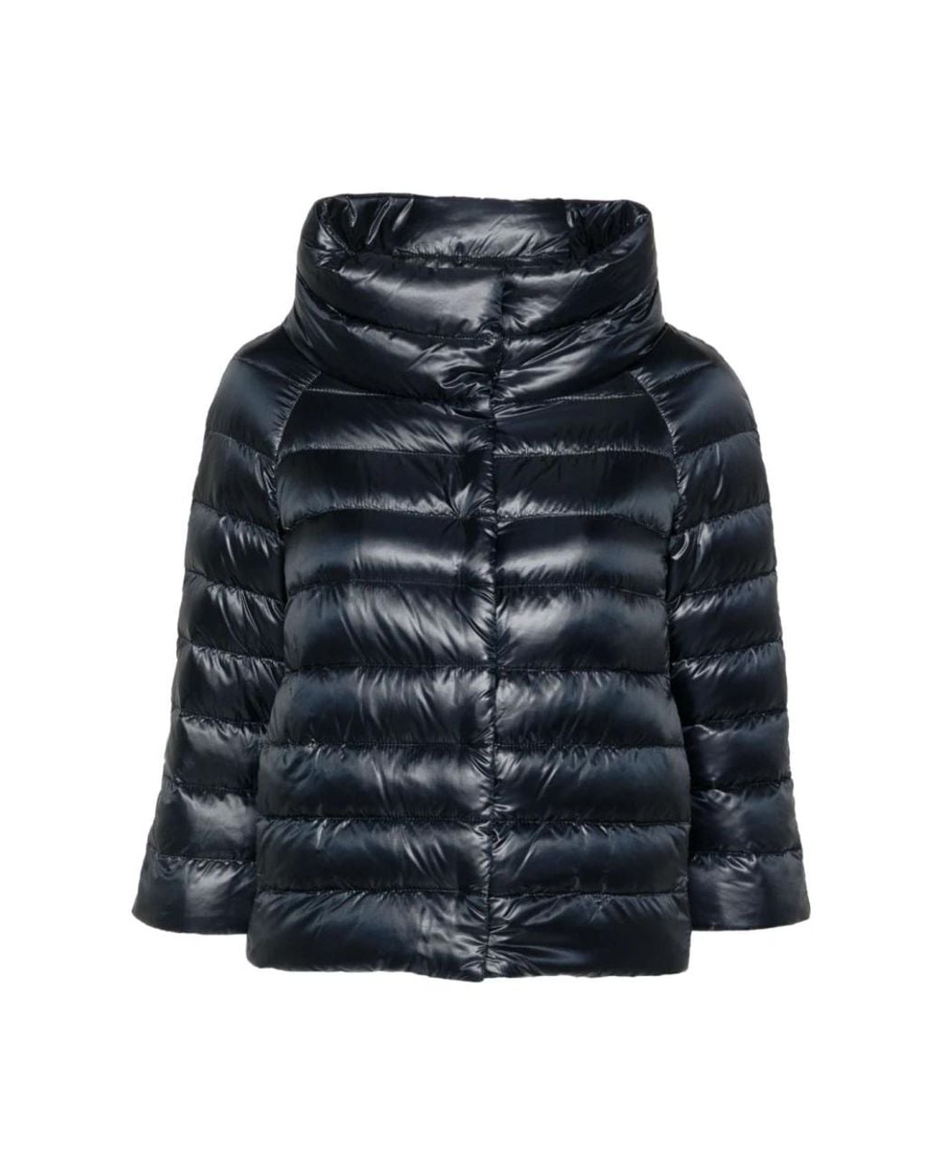 Herno Jassen ,Blauw ,Sofia Cape Donsjack in het Blue