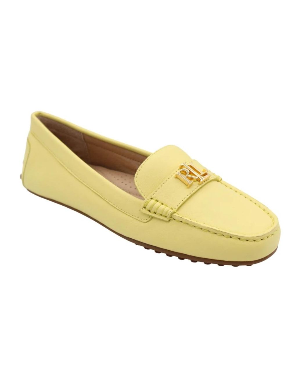Polo Ralph Lauren Yellow Loafers