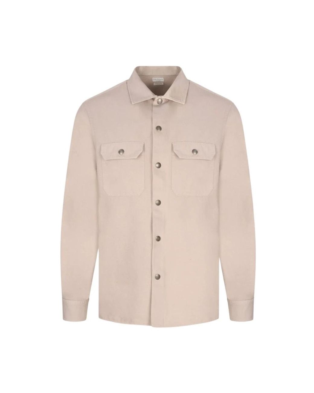 Brunello Cucinelli Natural Casual Shirts for men