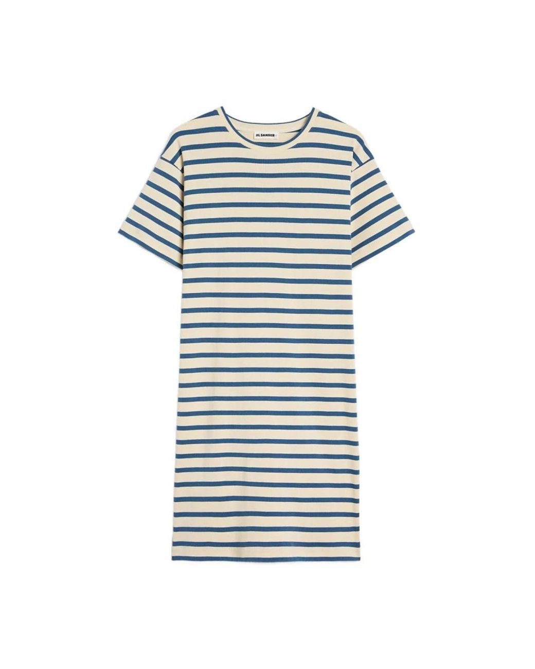 Jil Sander Gray Short Dresses