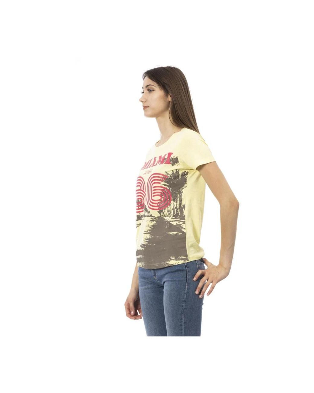 Trussardi Yellow T-Shirts