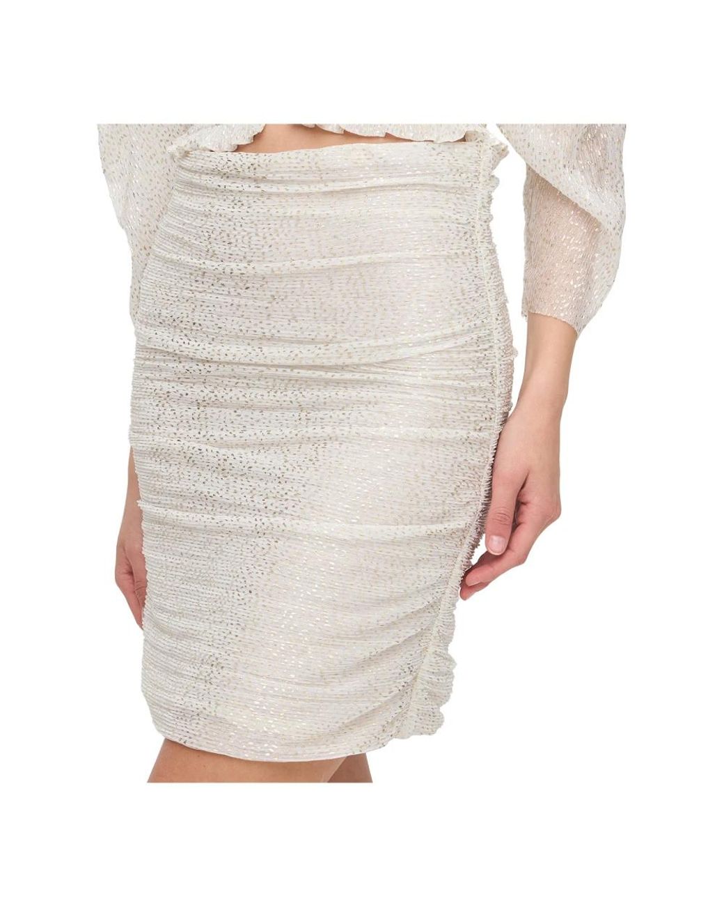 Sabina Musayev White Short Skirts