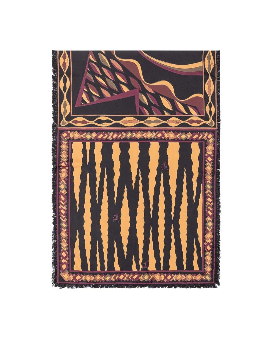 Emilio Pucci Multicolor Silk Scarves